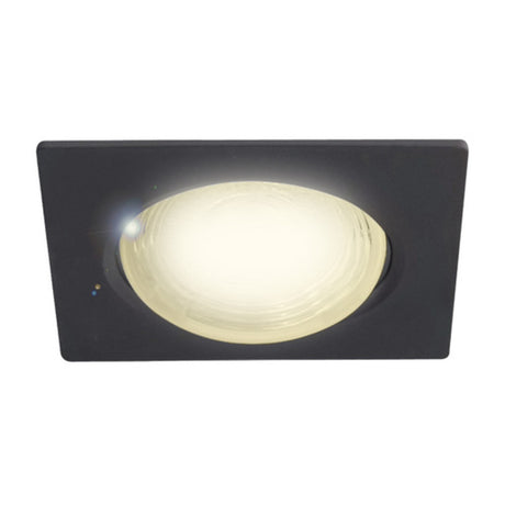 LÁMPARA EMPOTRABLE LED TECNOLITE ALCOR 7W LUZ SUAVE CÁLIDA NEGRO