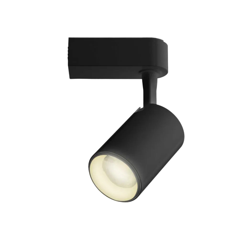 LAMPARA SPOT DE RIEL LED DIRIGIBLE 7 W LUZ CALIDA BRILLANTE NO ATENUABLE LED INTEGRADO