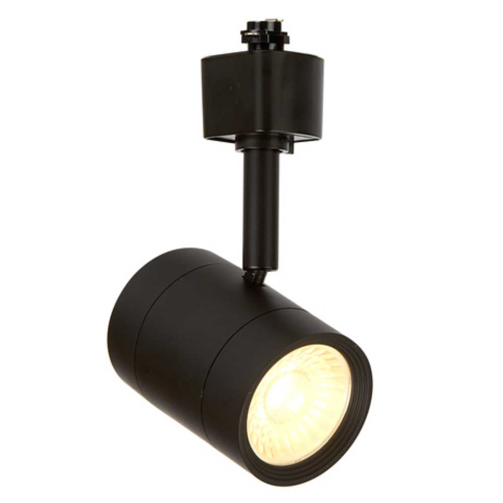 LÁMPARA DE INTERIOR TECNOLITE HALLEY SMART 7W SPOT DE RIEL LUZ RGB Y BLANCA ATENUABLE COMPATIBLE CON APP MÓVIL Y ASISTENTES DE VOZ NEGRO
