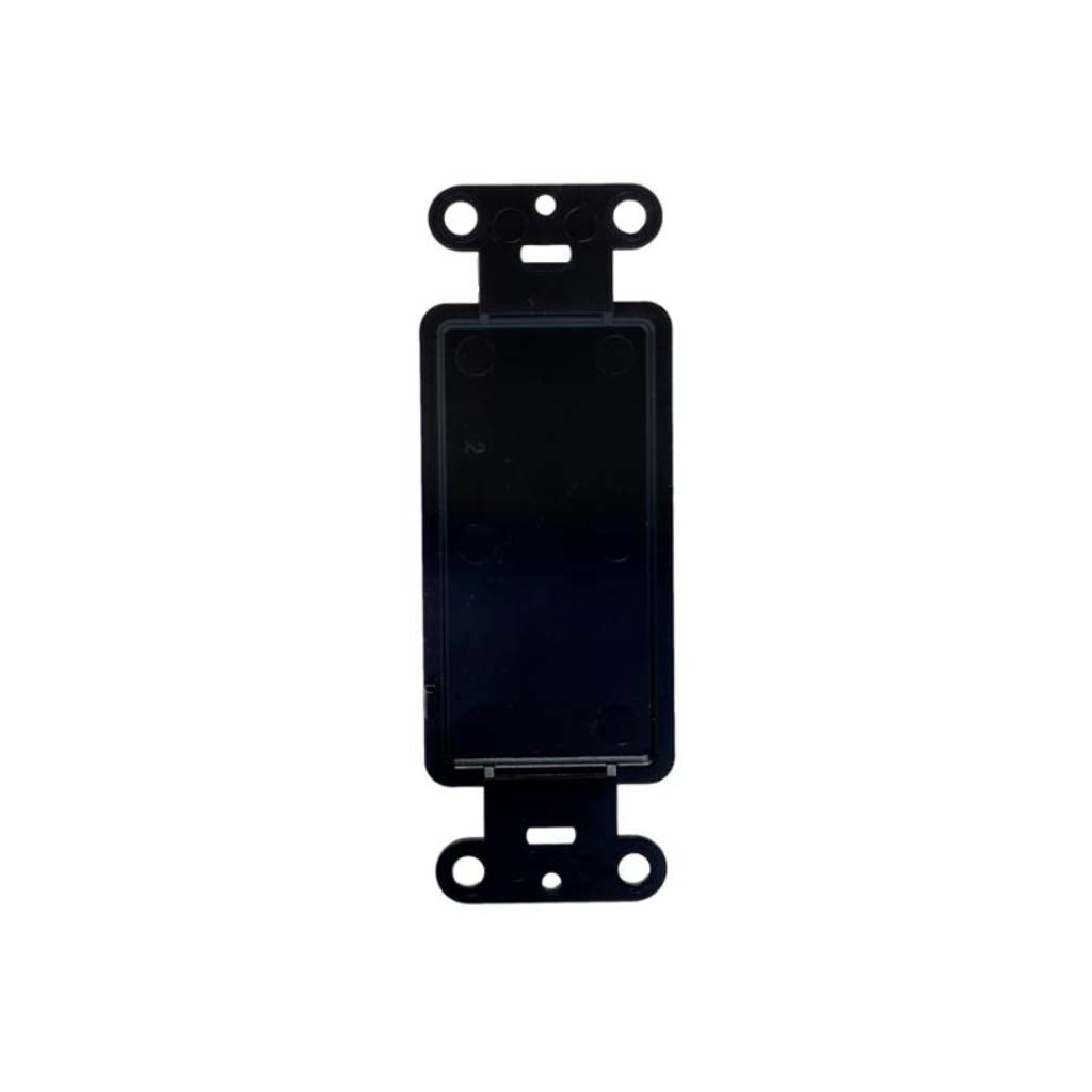 PLACA DECORA CIEGA NEGRO 80414-00E