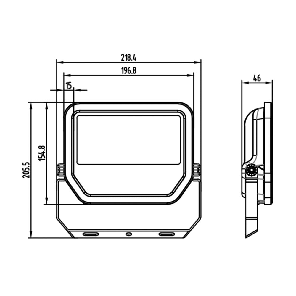 PROYECTOR LED FLOODLIGHT BLANCO 50W 3000K