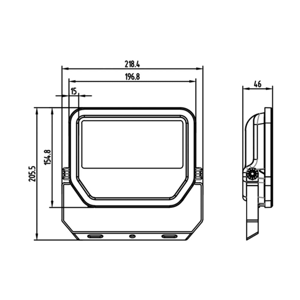 PROYECTOR LED FLOODLIGHT 50W 5000K BCO
