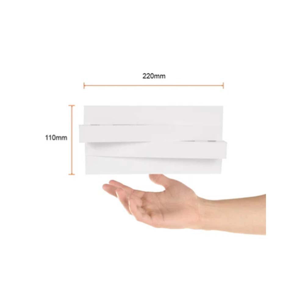 LUMINARIO INTERIOR DECORATIVO P/PARED 12W 100-240V G9X2 ***TECNOLITE HAE***