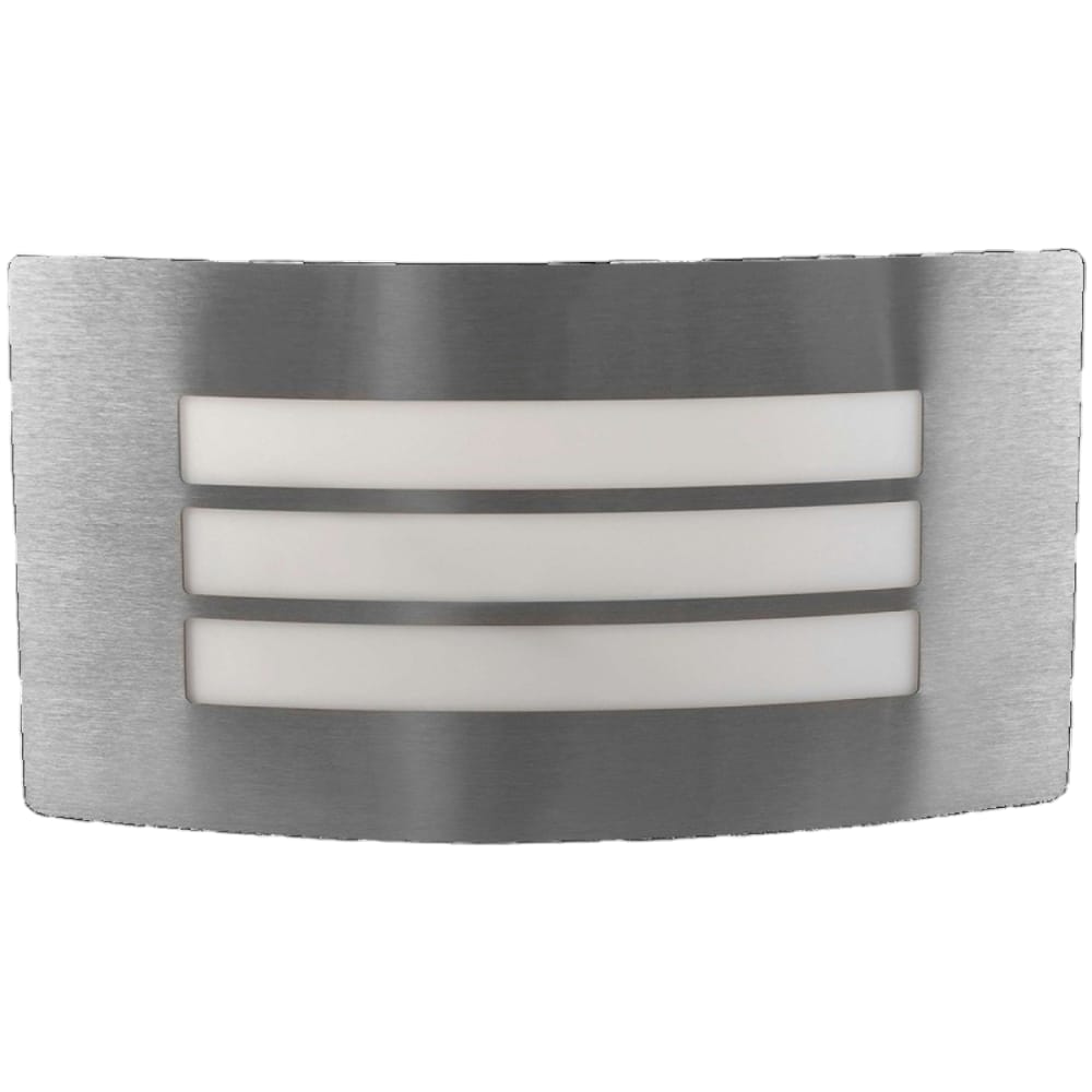 LUMINARIO A MURO CALUX 40W 127V IP54 E27 ACABADO ACERO INOXIDABLE 8144