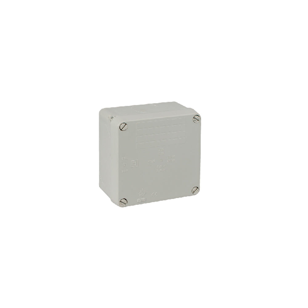 CAJA ESTANCA CIEGA IP65 IK08 100X100X55 SOLERA