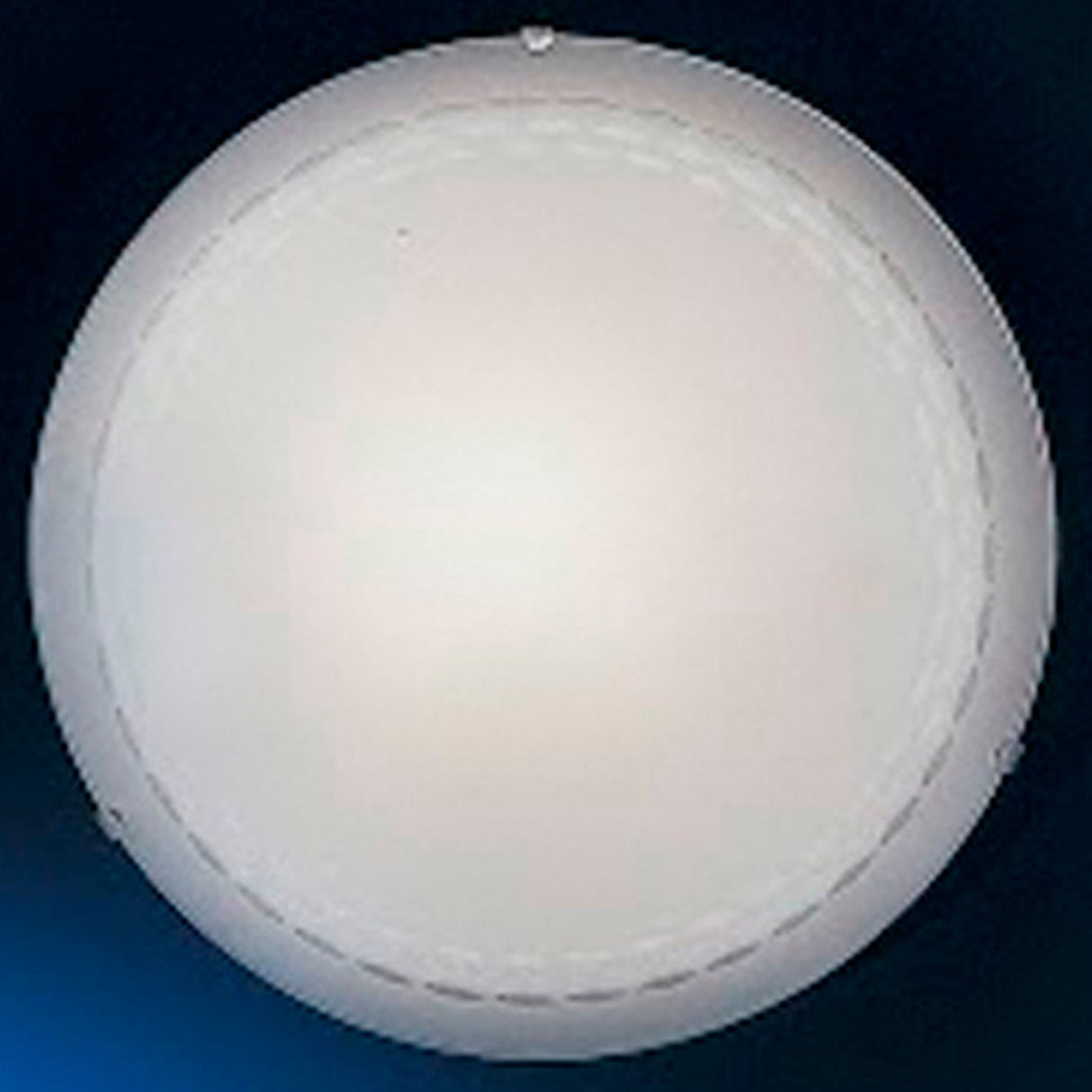 LUMINARIO DE TECHO EGLO TWISTER BASE E26 DE 60W CRISTAL SATINADO DISEÑO LINEAS *** HA. LUMI ***