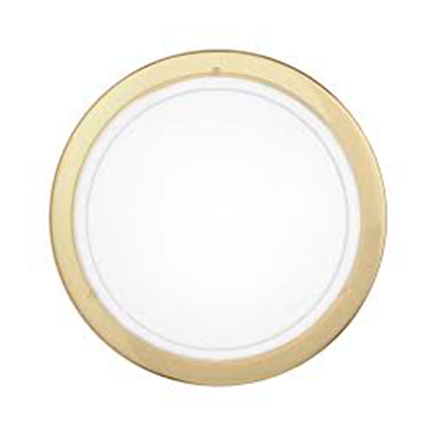 LUMINARIO DE TECHO EGLO PLANET BASE E26 DE 60W BRONCE Y CRISTAL BLANCO *** HA. LUMI ***