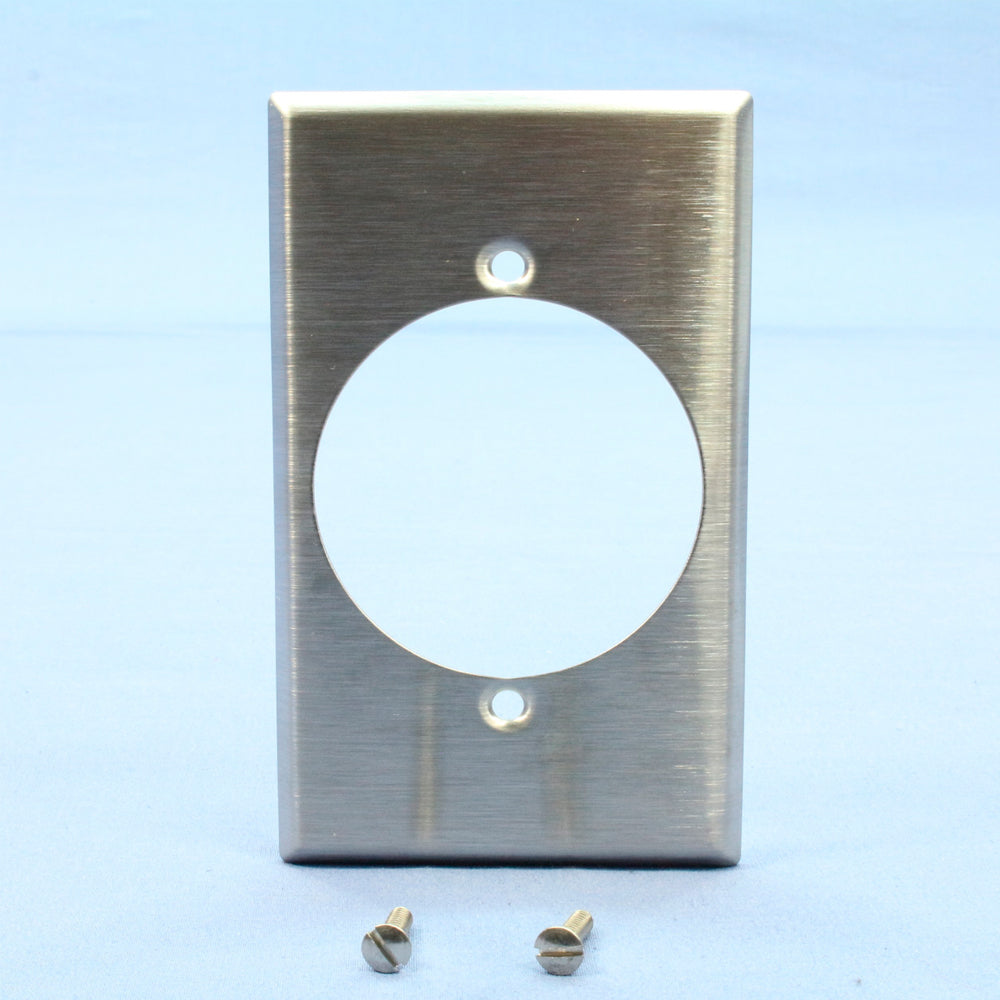 PLACA ACERO P/RECEPTACULO 50A