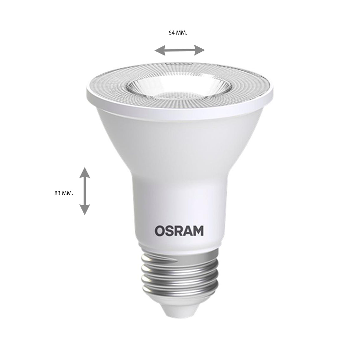 LED SS PAR20 7W/830 100-240V E27 IP65  MCA LEDVANCE ***HAE***