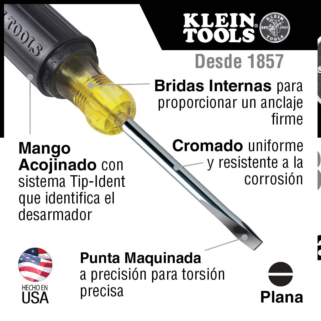 JGO. 4 DESARMADORES MINIATURA MCA KLEIN