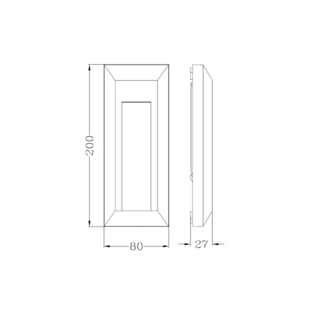 LEDVANCE DECOLEDVERTICAL WHITE 1W (86607)*** HAE ***