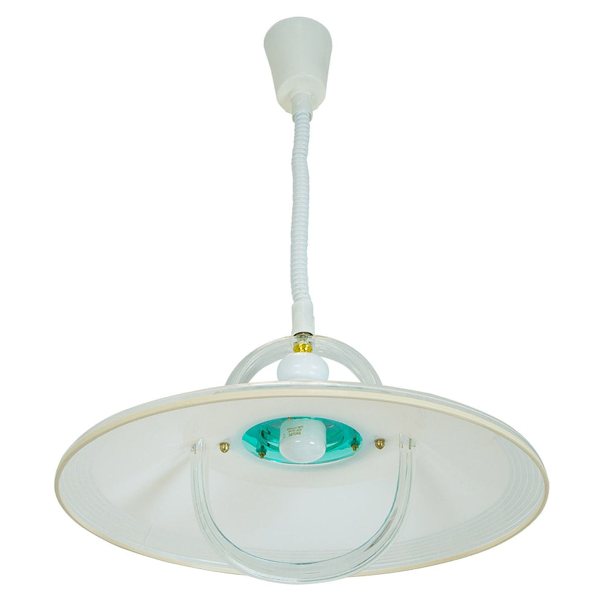 LAMPARA COLGANTE BLANCO 1 LUZ 60W E27 LUMIMEXICO ***HAE 2023***