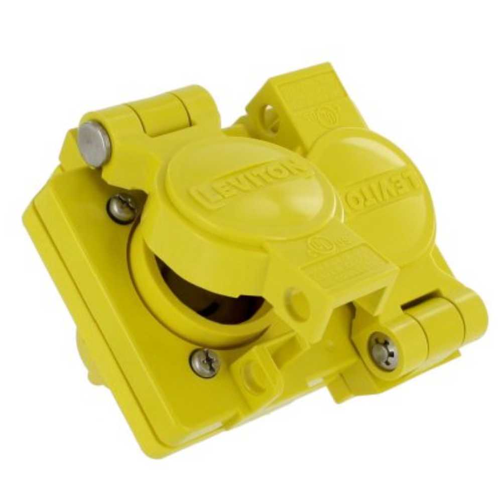 CONTACTO DUPLEX RESISTENTE A LA INTEMPERIE A PRUEBA DE AGUA LEVITON
