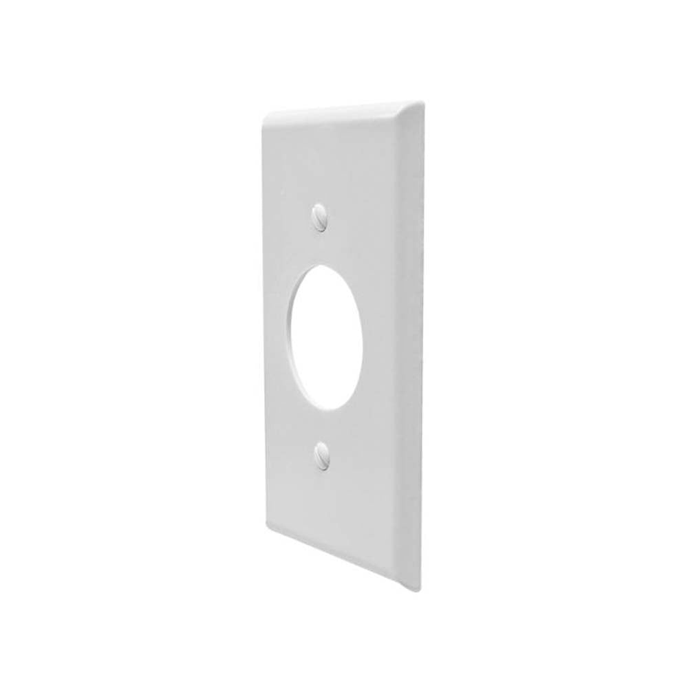 PLACA PLASTICA P/RECEPT.REDONDO 36MM. BLANCO 88004 LEVITON