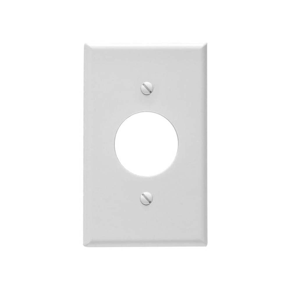 PLACA PLASTICA P/RECEPT.REDONDO 36MM. BLANCO 88004 LEVITON
