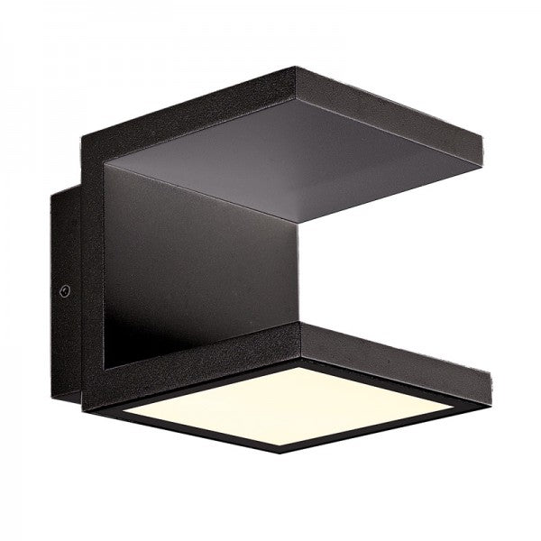 ARBOTANTE LED P/MURO SMD 15W 100-240V 3000K GRAFITO *** HAE ***