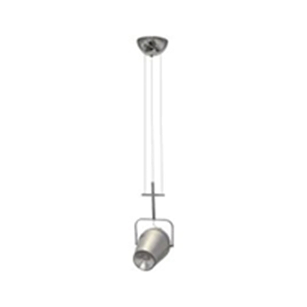 LAMPARA COLGANTE 1 LUZ LED INTEGRADO LENTE DE ACRILICO CROMO 100-265V 14.5X12X35.5 *** HAE ***