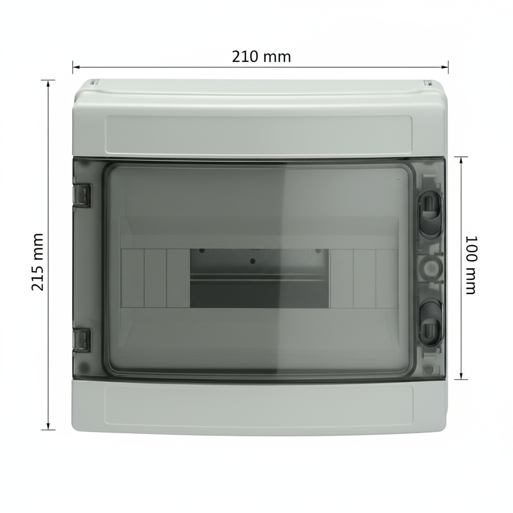 GABINETE SIMBOX SIEMENS 8 POLOS SOBREPONER WP 8GB13711
