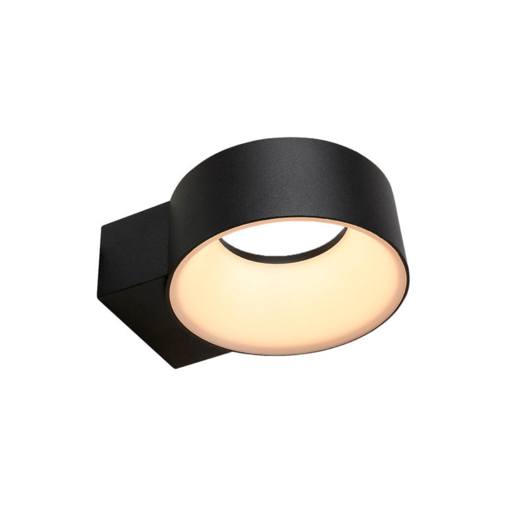LAMPARA DE PARED ARBOTANTE LED EXTERIOR 8 W LUZ CALIDA BRILLANTE IP65 NO ATENUABLE LED INTEGRADO 8HLED1180MV30N