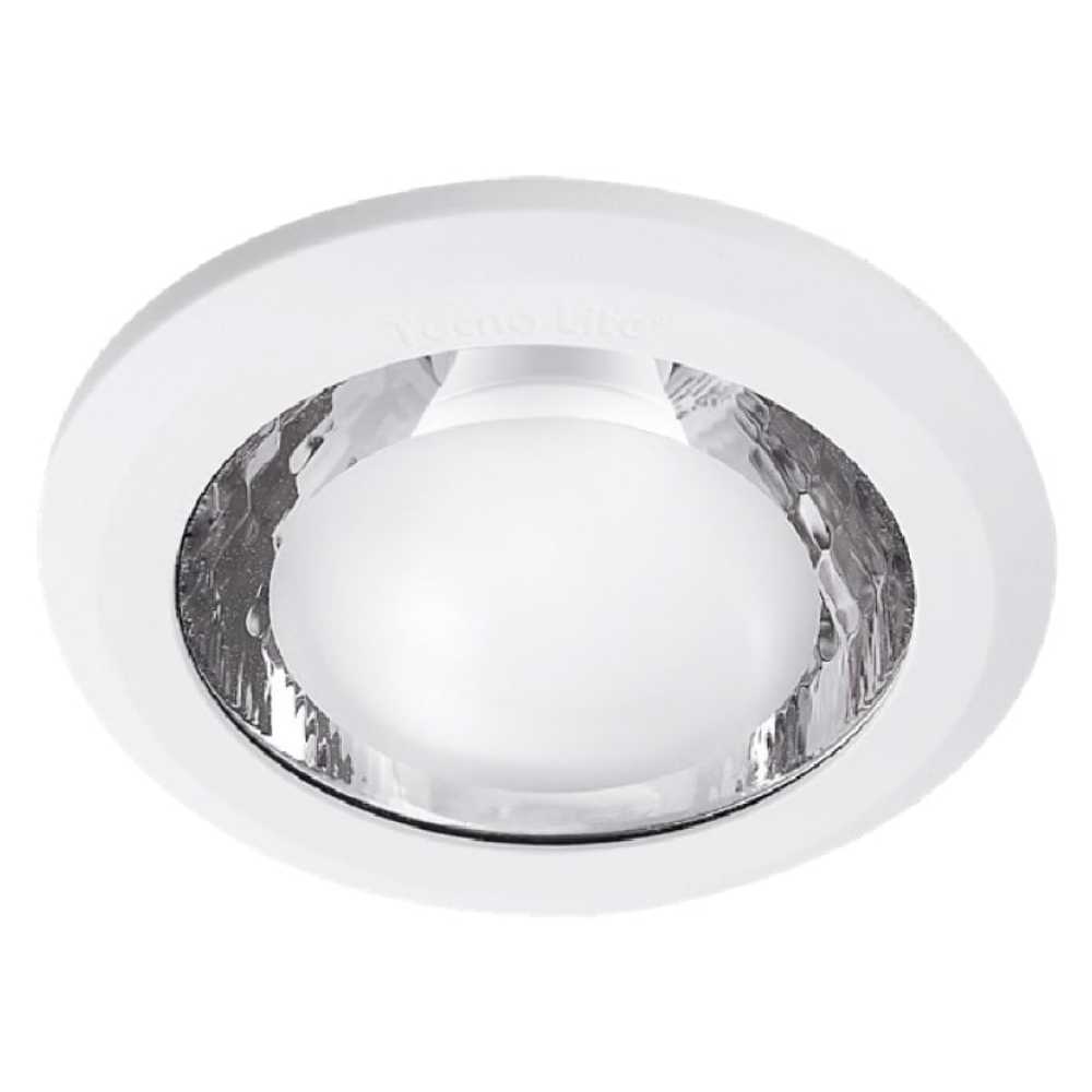 LAMPARA EMPOTRABLE DOWNLIGHT FOCO A19 LED 8.5 W INCLUIDO LUZ CALIDA BRILLANTE BASE E27 NO ATENUABLE