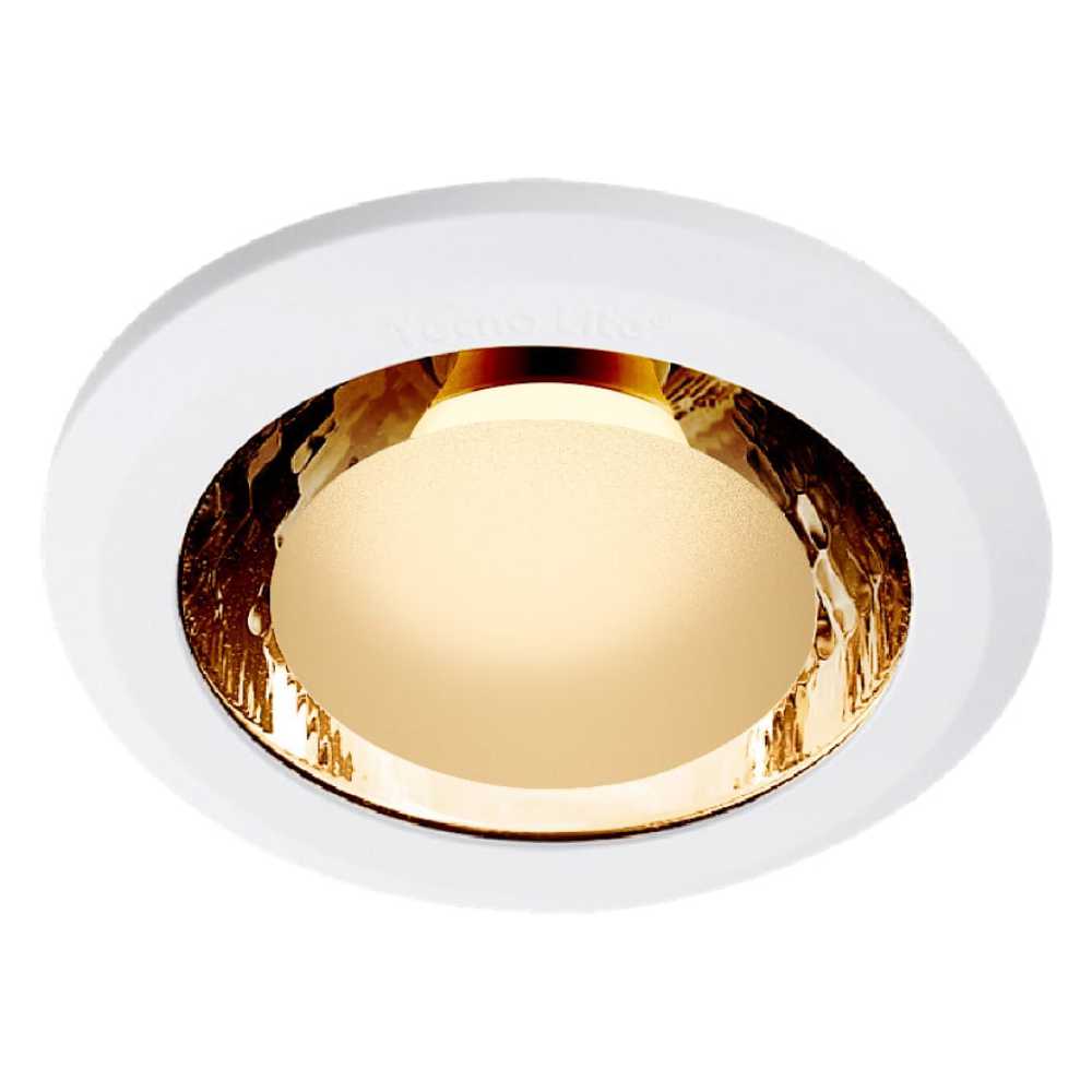 LAMPARA EMPOTRABLE DOWNLIGHT FOCO A19 LED 8.5 W INCLUIDO LUZ CALIDA BRILLANTE BASE E27 NO ATENUABLE