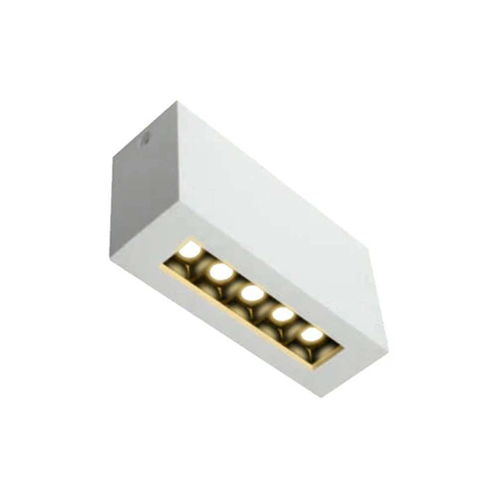 LAMPARA SPOT SOBREPONER 8W. LED 5 SALIDAS LUZ NO ATENUABLE ALNITA ***TECNOLITE HAE***