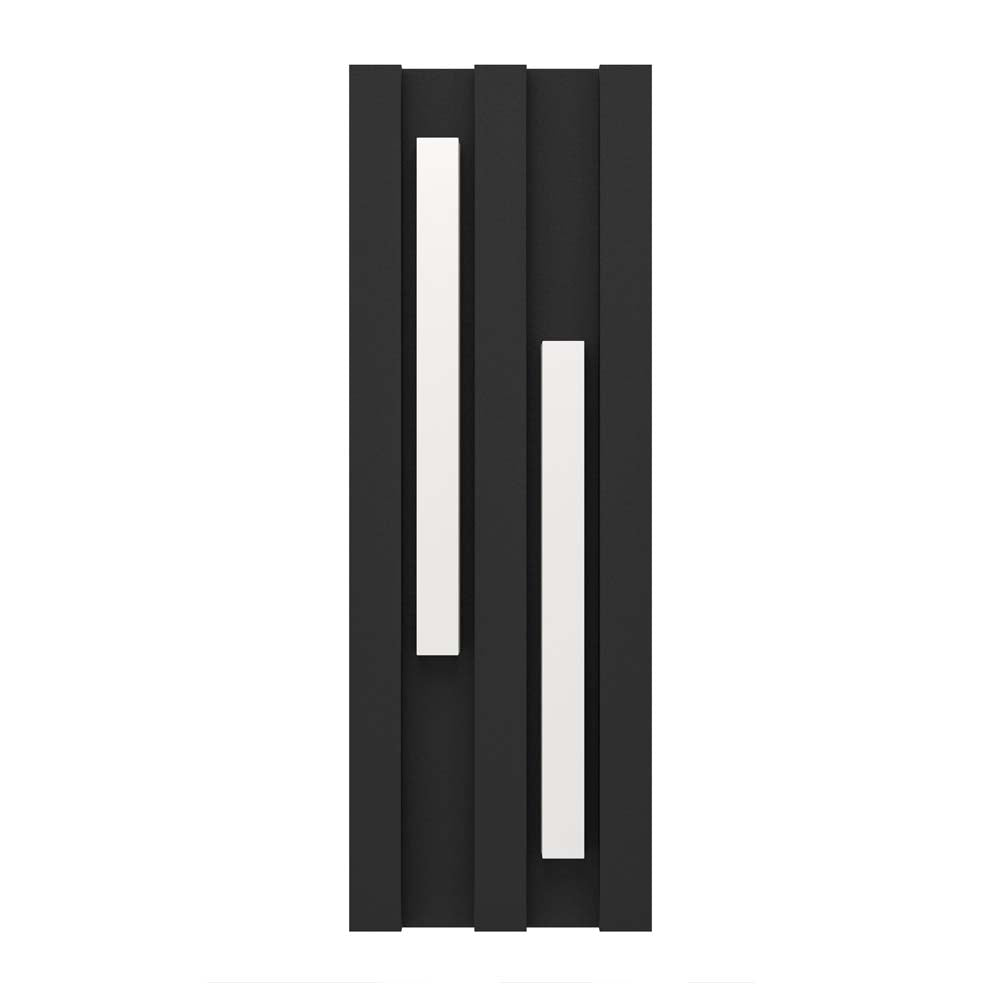 ARBOTANTE BASE RECTANGULAR NEGRA CON PERFILES LED IP55 FANDINA EGLO