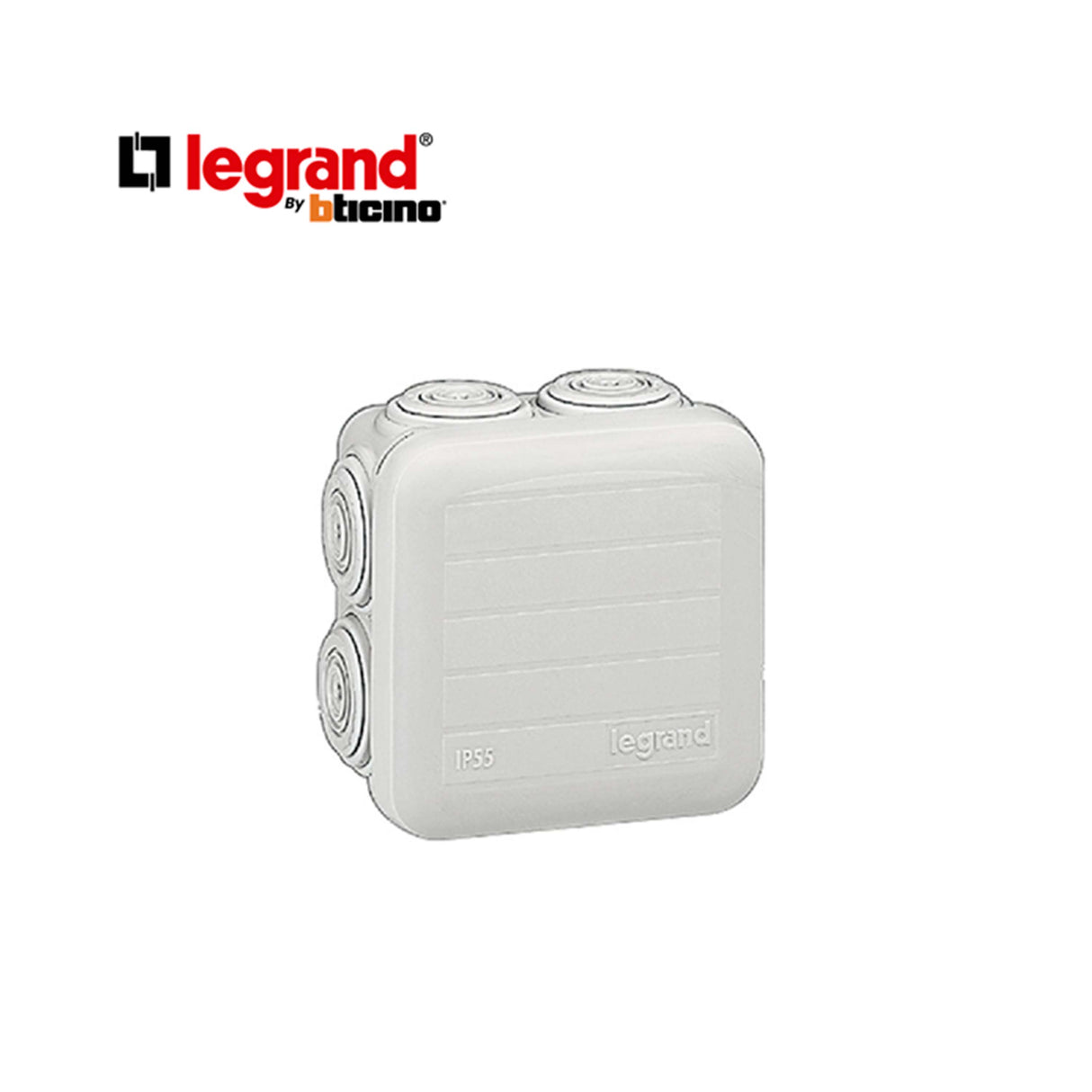 CAJA PLEXO 65X65X40MM CUADR. 7 ENT. LEGRAND