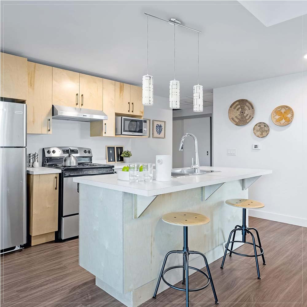 LUMINARIO COLGANTE 3 LUCES 3X60W E26 CRISTAL BLANCO DECORACIONES CROMO MCA EGLO