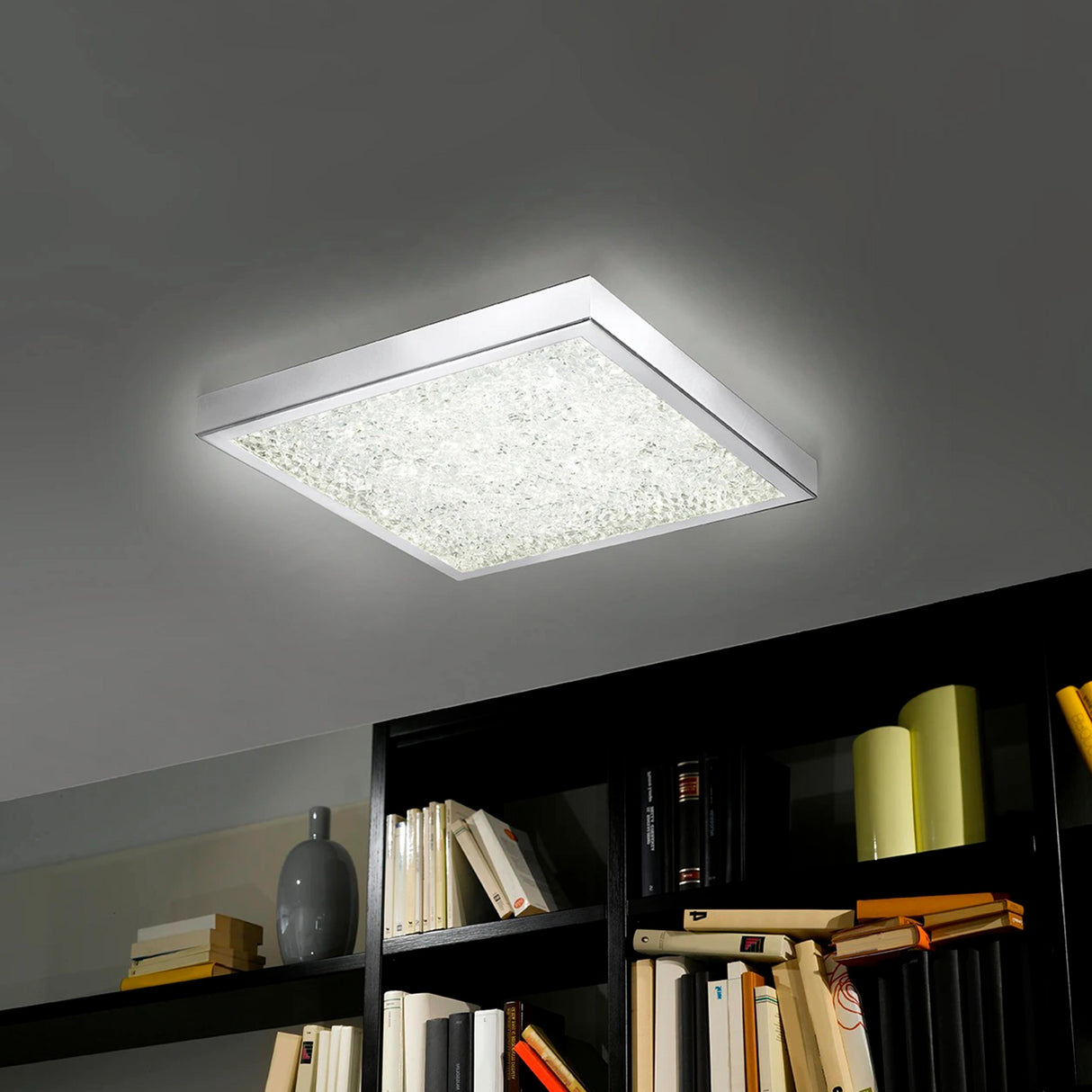 LUM TECHO CUADRADO LED 30W CROMO CARDITO ***HAE 2024***