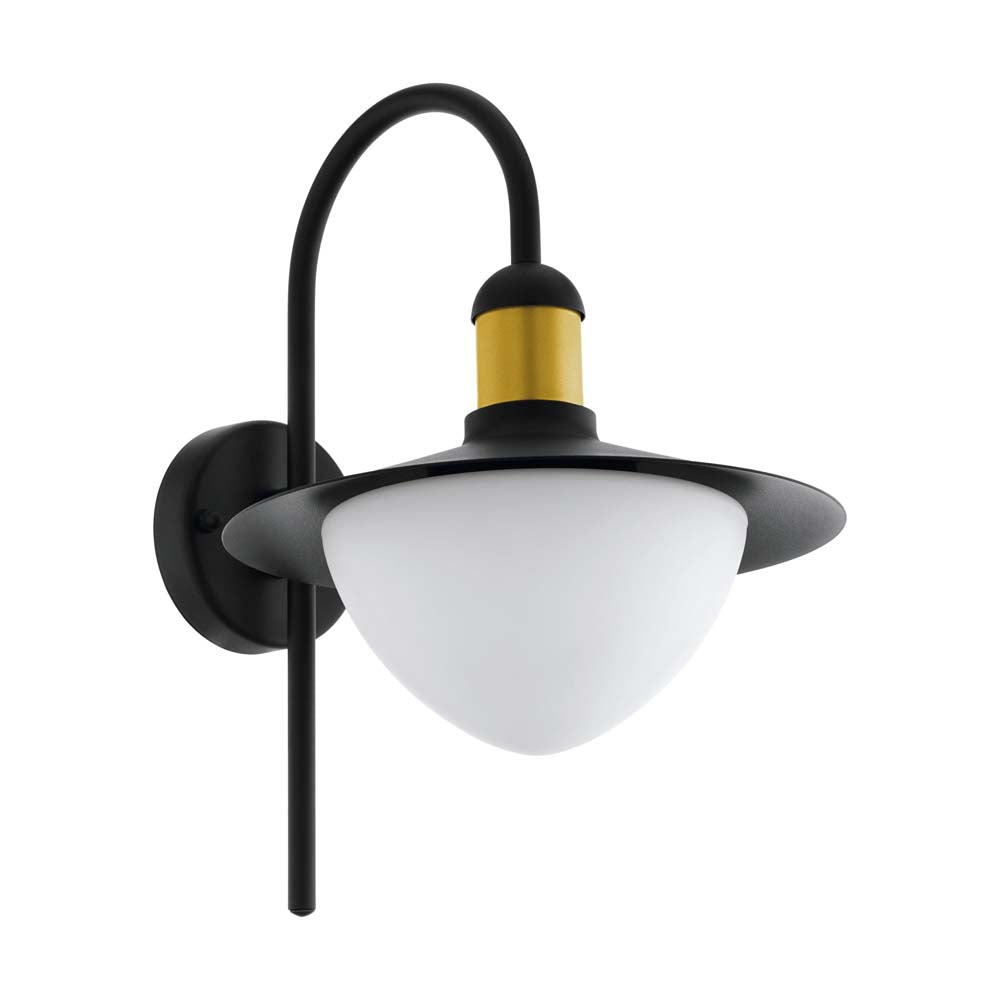 ARBOTANTE TIPO FAROL NEGRO/ORO E27 (NO INCLUIDA) SERMINE EGLO
