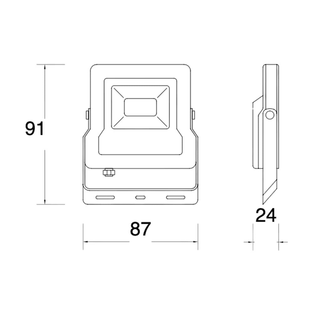 LUMINARIO FLOOD-NEO IP65 10W LED 6500K 100-240V ***HAE2025***