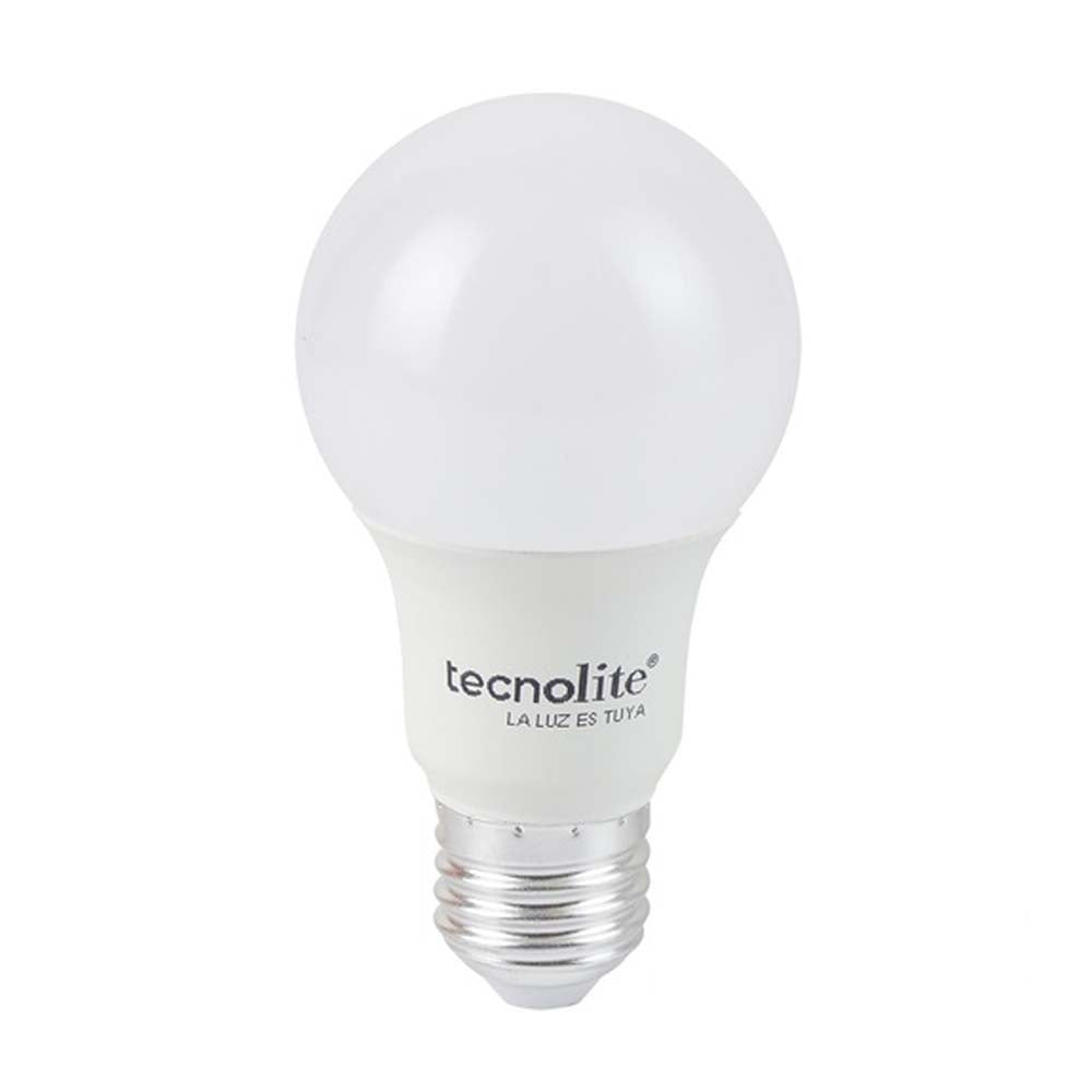 PAQUETE DE TRES FOCOS LED TECNOLITE 8.5W LUZ DE DÍA BASE E27