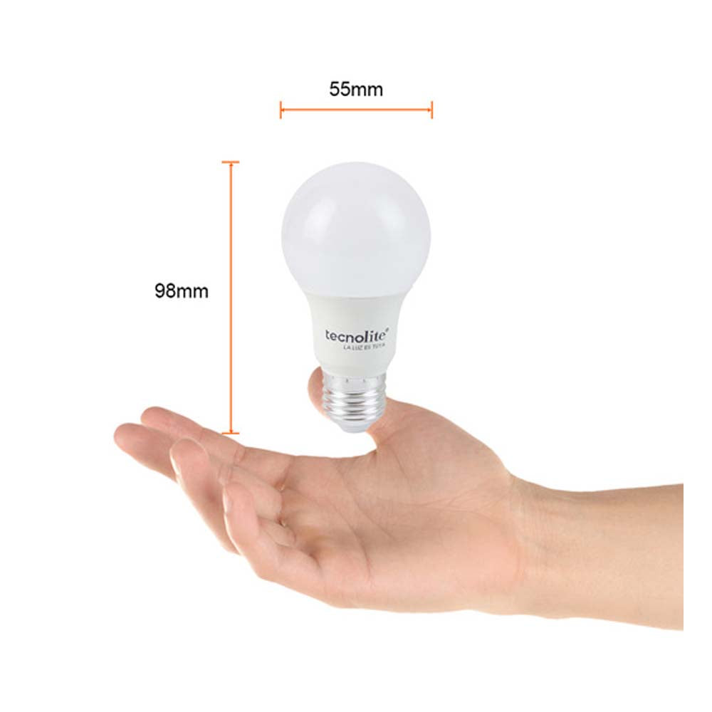 FOCO LED TECNOLITE HIDRUS I 8.5W LUZ DE DIA NO ATENUABLE BASE E27 *** OFRECER 89846 ***