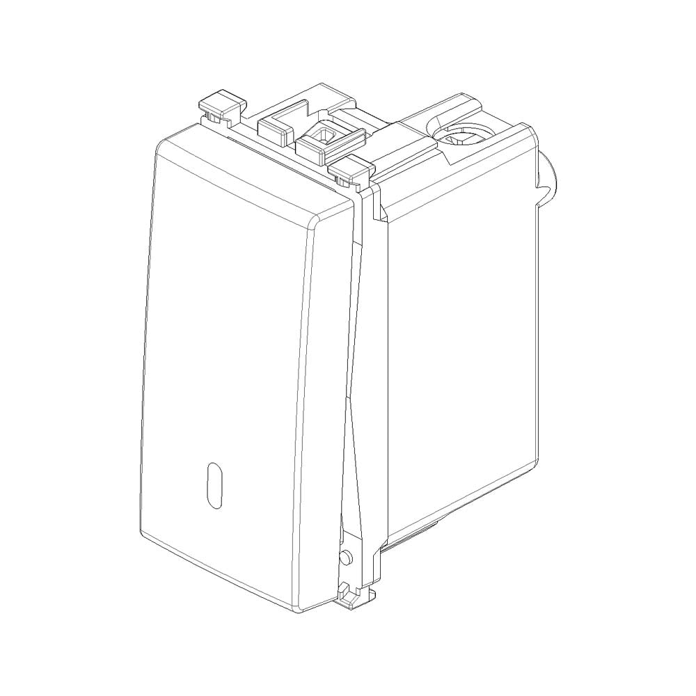 INTERRUPTOR 1P 16AX 2 MOD. BLANCO ARKE