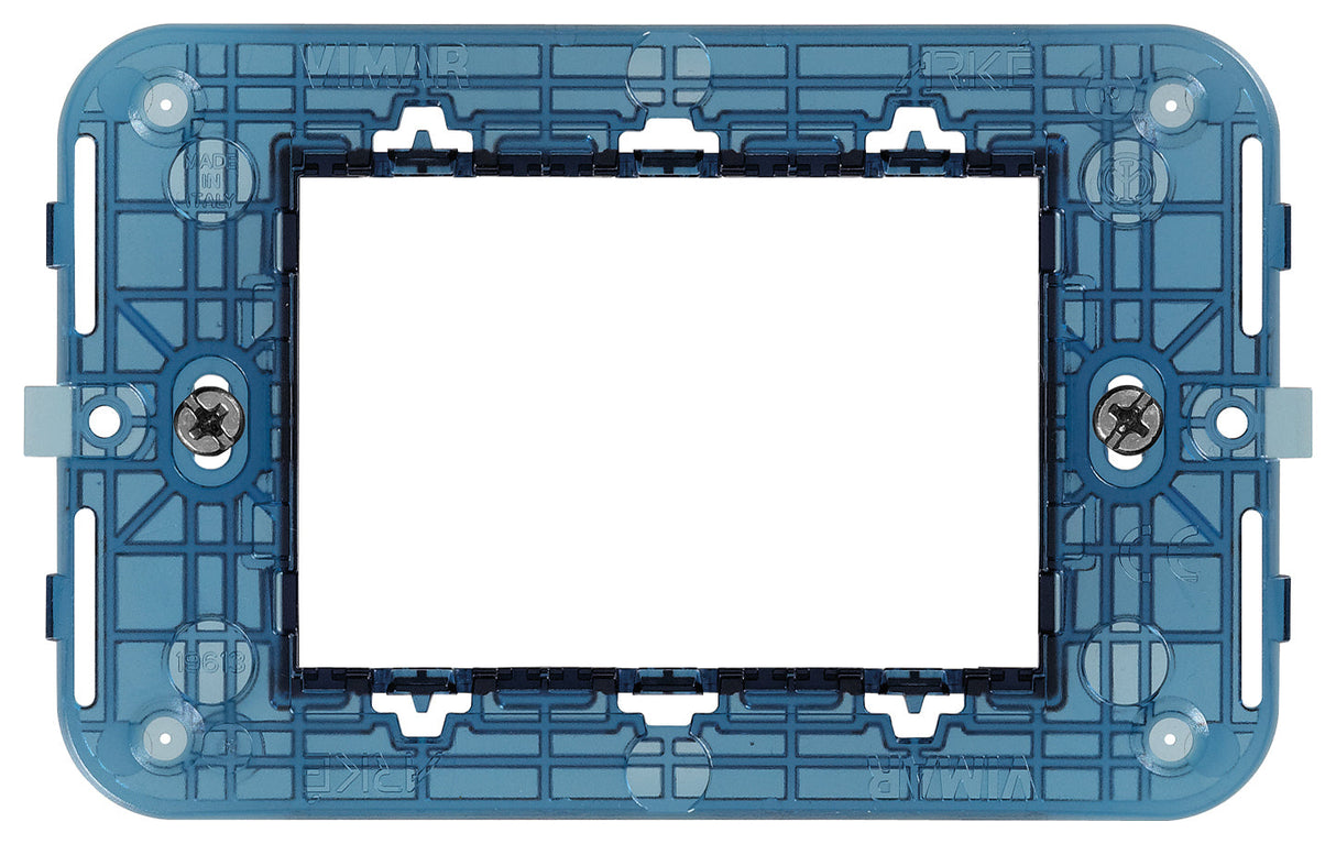 SOPORTE 3 MOD. CON TORNILLOS PARA CAJA EMPOTRABLE 3 MOD. ARKE VIMAR