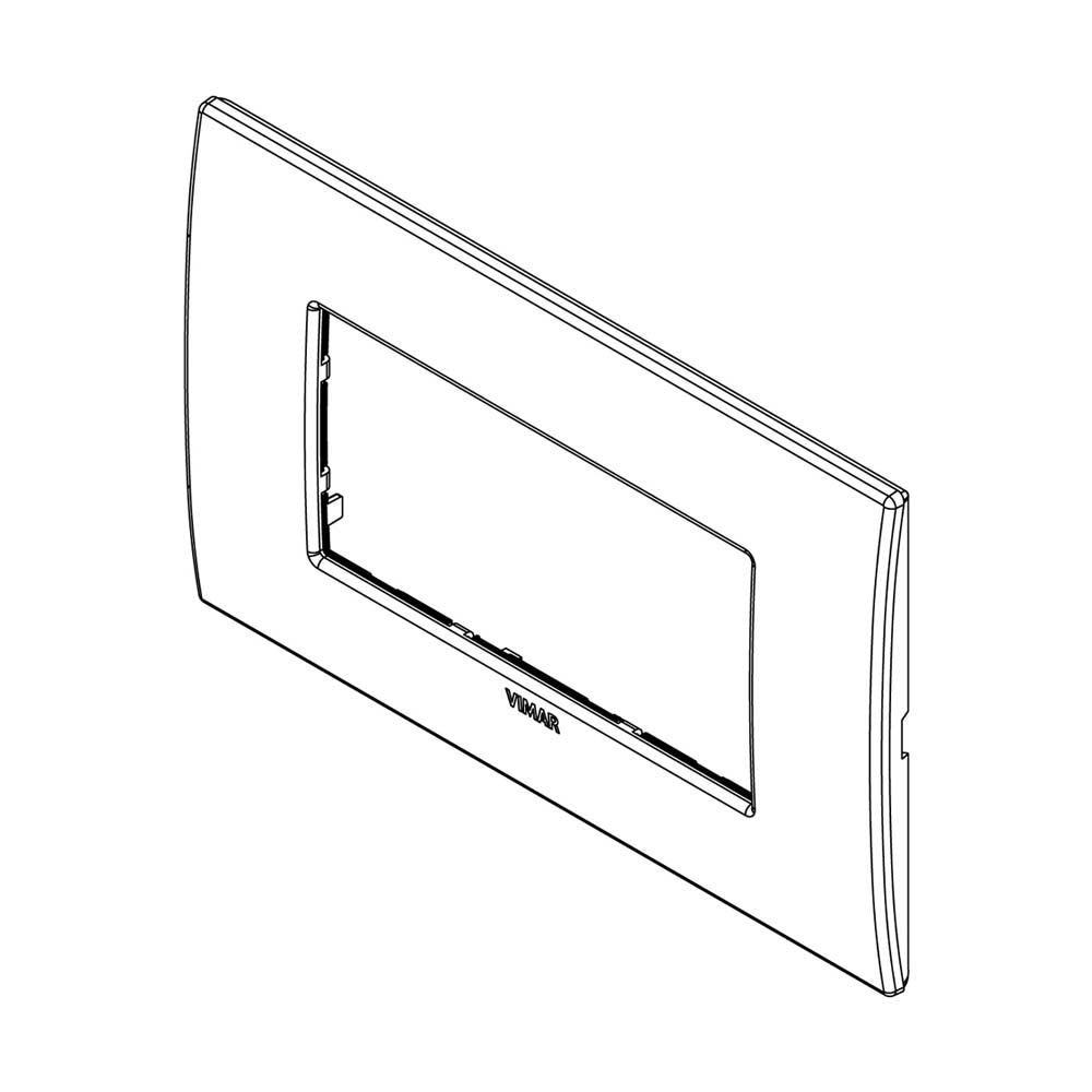 PLACA CLASSIC 4M ALUMINIO LAVA ARKE