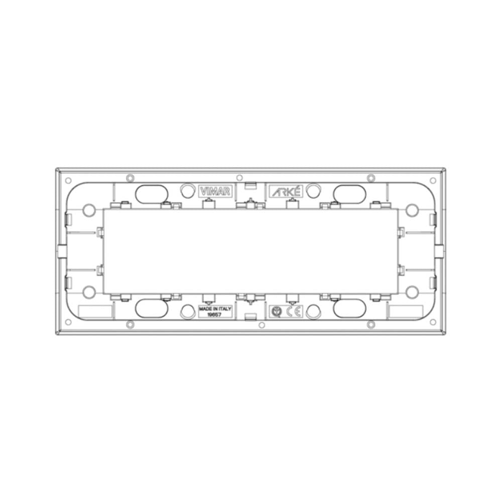 PLACA CLASSIC 7M ALUMINIO LAVA ARKE