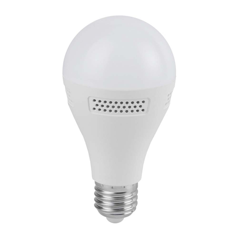 FOCO 9W. LED LUZ CALIDA BRILLANTE C/BOCINA BLUETOOTH NO ATENUABLE ***TECNOLITE HAE***