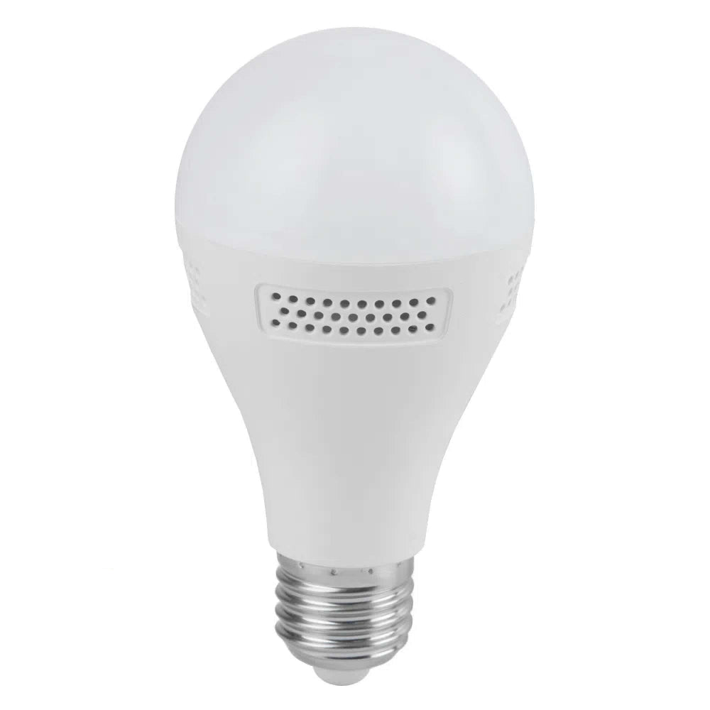 FOCO LED TECNOLITE LYRA CON BOCINA BLUETOOTH 9W LUZ BLANCA NEUTRA BASE E27 NO ATENUABLE ***TECNOLITE HAE***