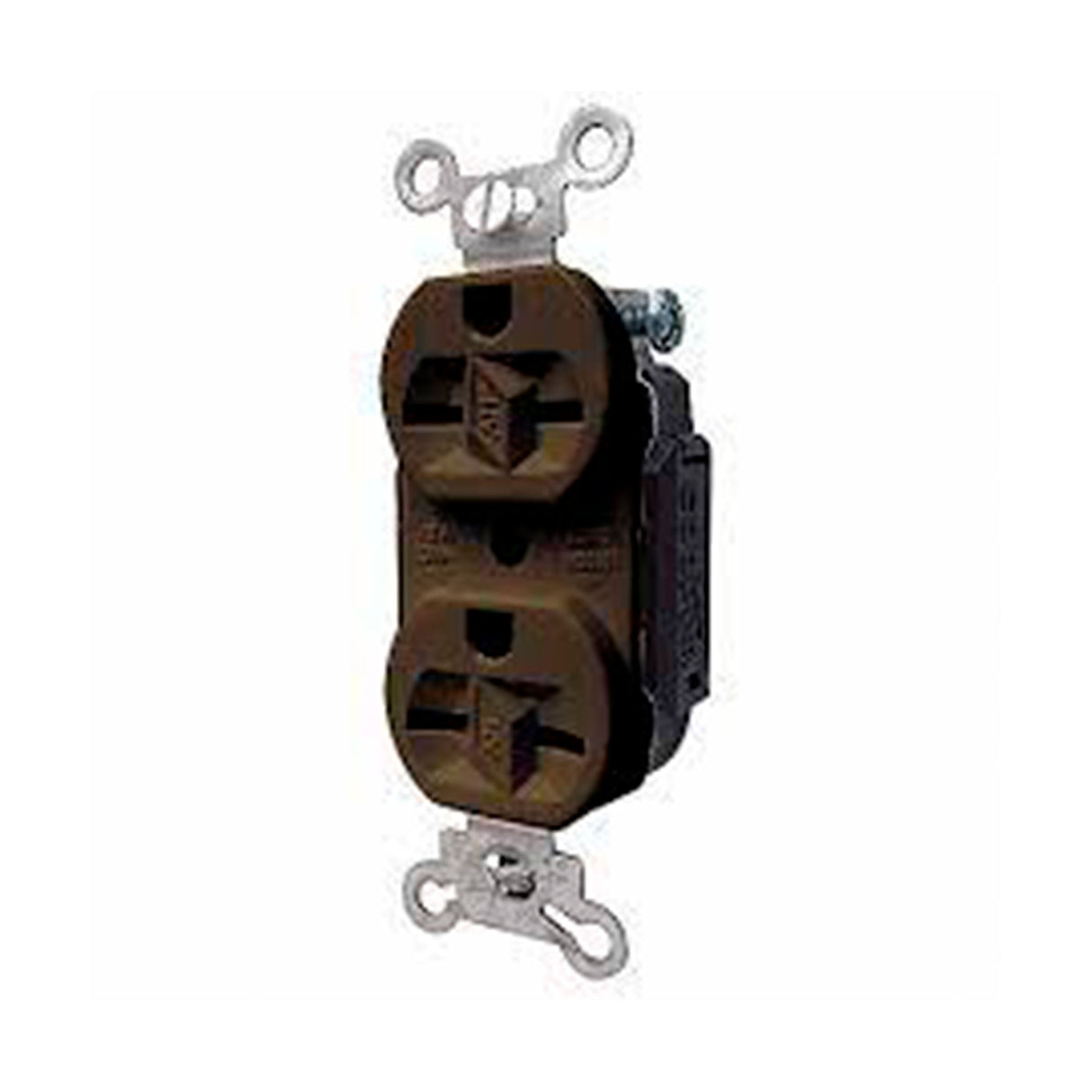 RECEPTACULO DUPLEX 15A/250V. CAFE ENTRADA RECTA NEMA 6-15 M5650 ARROW HART