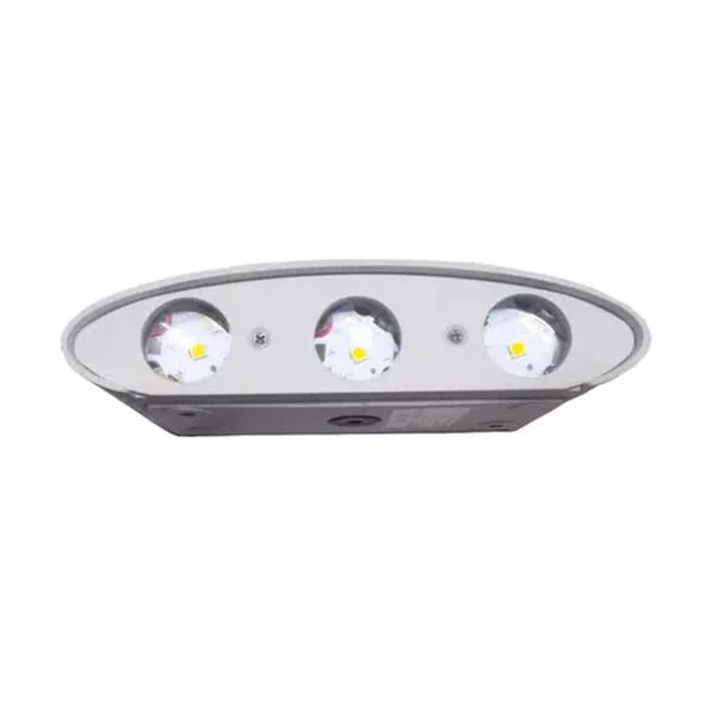 DECORATIVO LED PARA MURO 6W 100-240V 3000K BLANCO