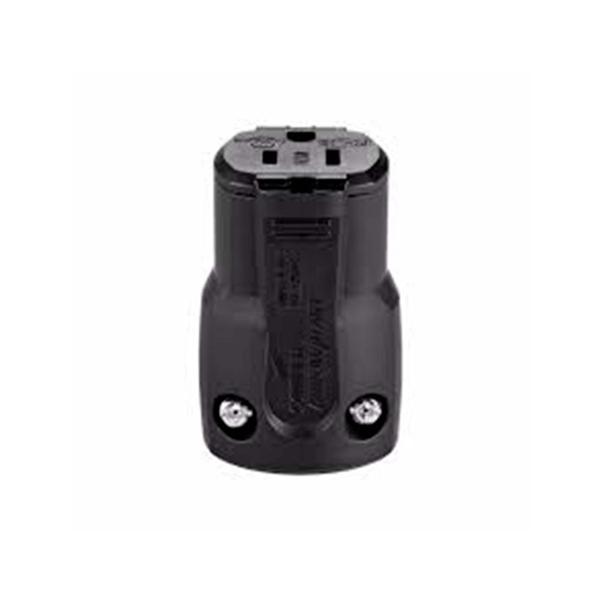 CONECTOR 15A 125V 2P3W STR QUICKGRIP NEGRA *** LEV721 ***