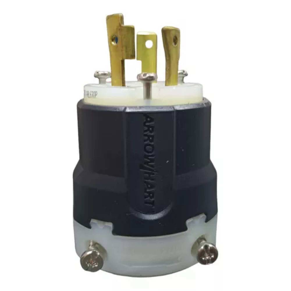 CLAVIJA COLGANTE NYLON 2F-3H 30A/250VCA. ULTRAGRIP NEMA L6-30 AHCL630P