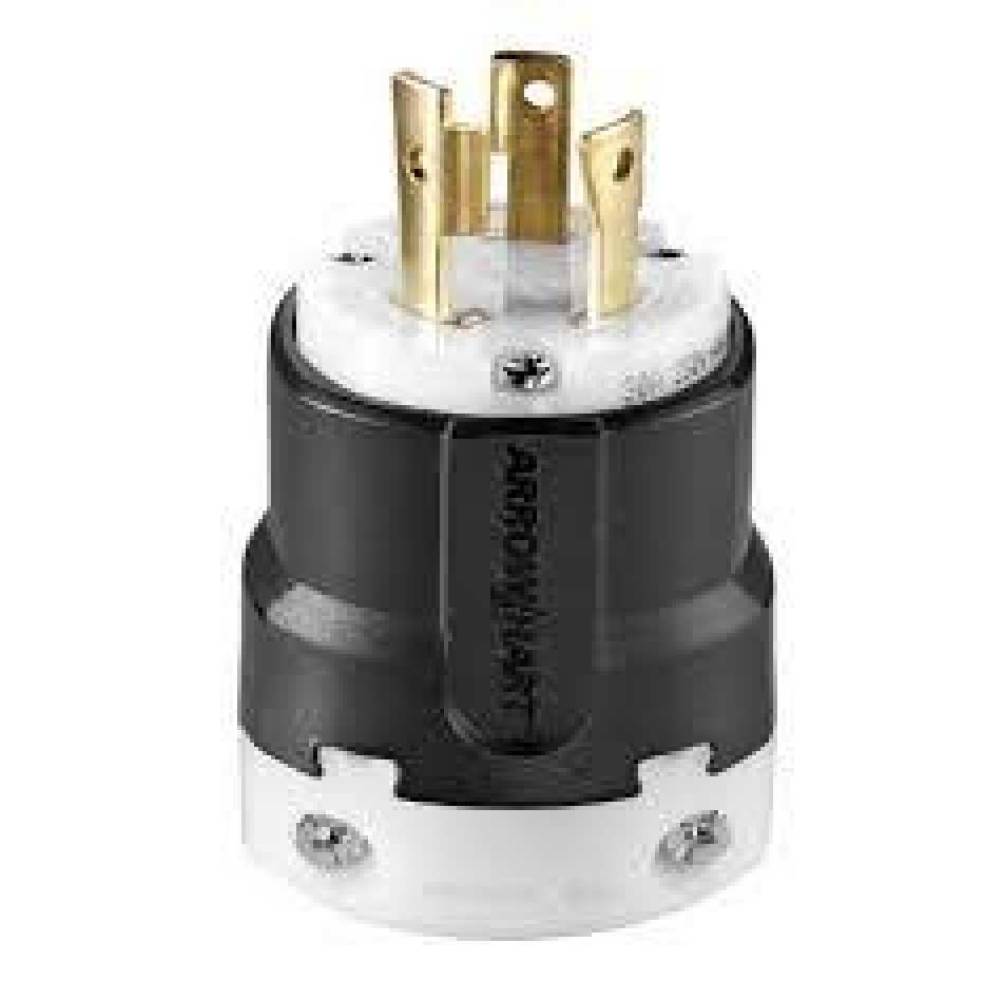CLAVIJA COLGANTE NYLON 2F-3H 30A/250VCA. ULTRAGRIP NEMA L6-30 AHCL630P