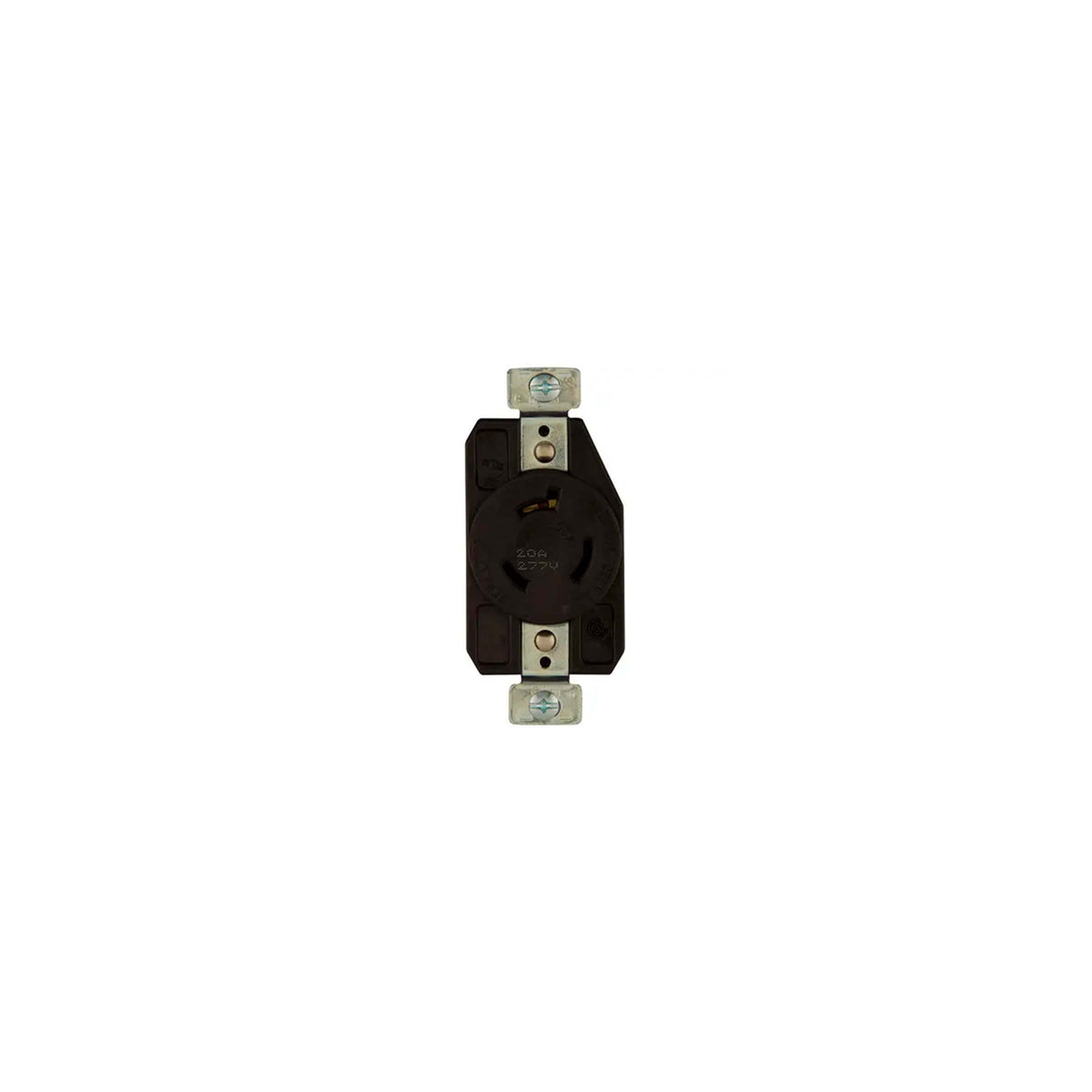 RECEPTACULO SENCILLO "HART-LOCK" 2P3H 20A 277VCA NEMA L7-20 GRADO INDUSTRIAL AHCL720R COLOR NEGRO *** OFRECER 02330-000 ***