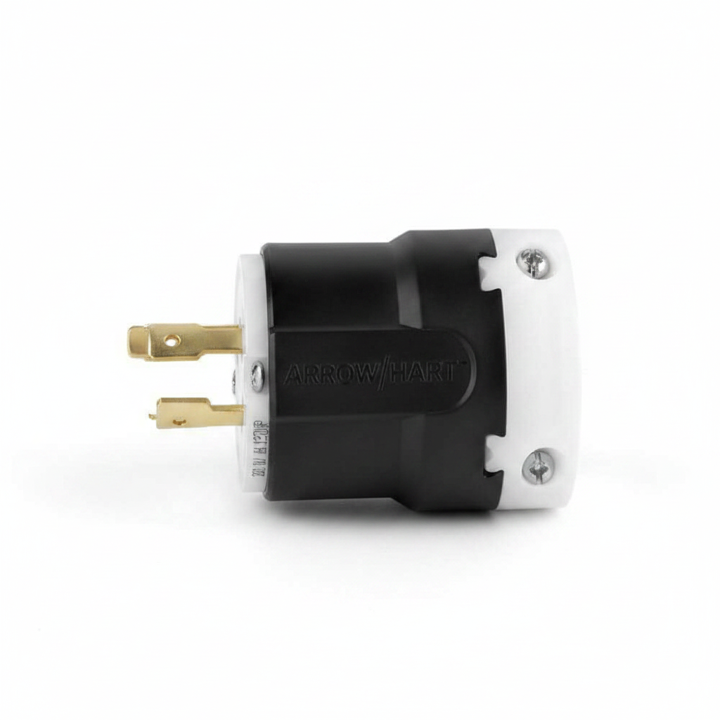 CLAVIJA ULTRA NEGRO Y BCO 3P AH 250V AC NEMA L15-20 AHL-1520P *** OFRECER 02421-000 O HBL2421 O L1520-P ***