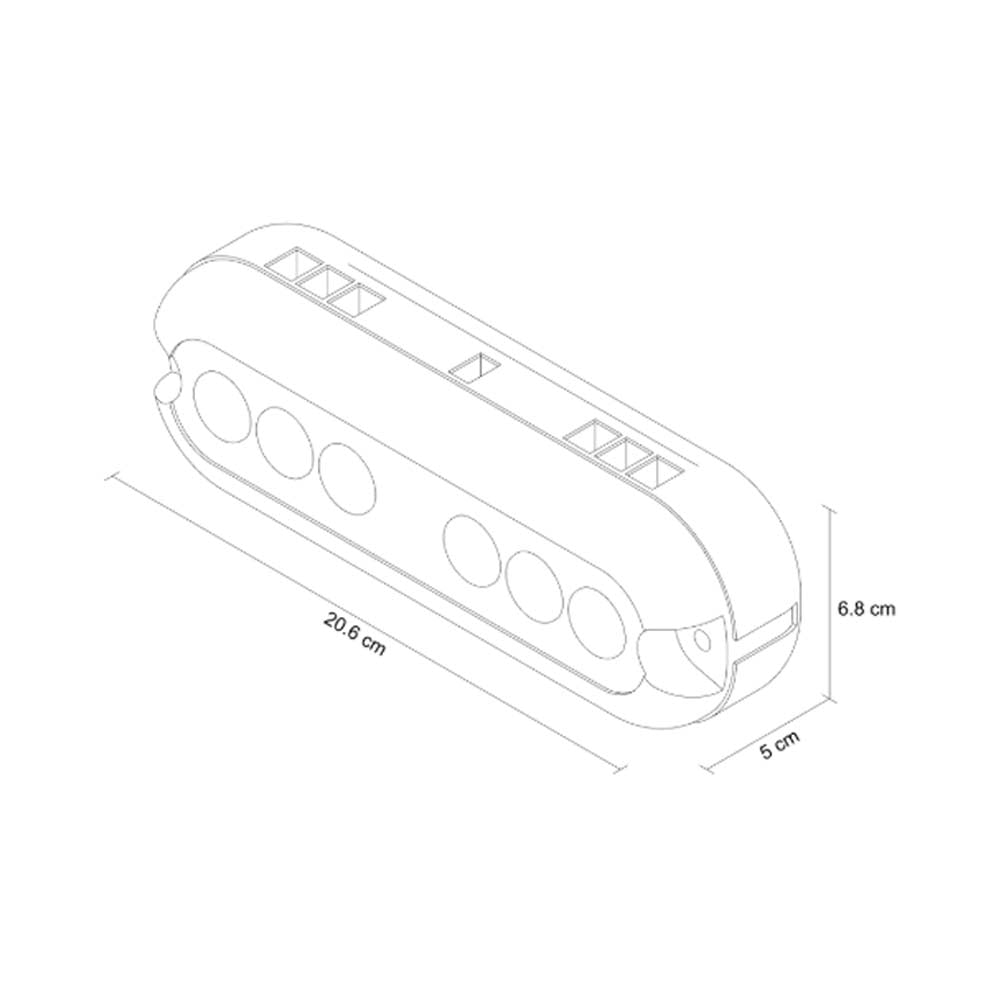 REFLECTOR SUMERGIBLE RGB DE SOBREPONER A BASE DE ADHESIVO PARA ALBERCA MCA TECNOLITE