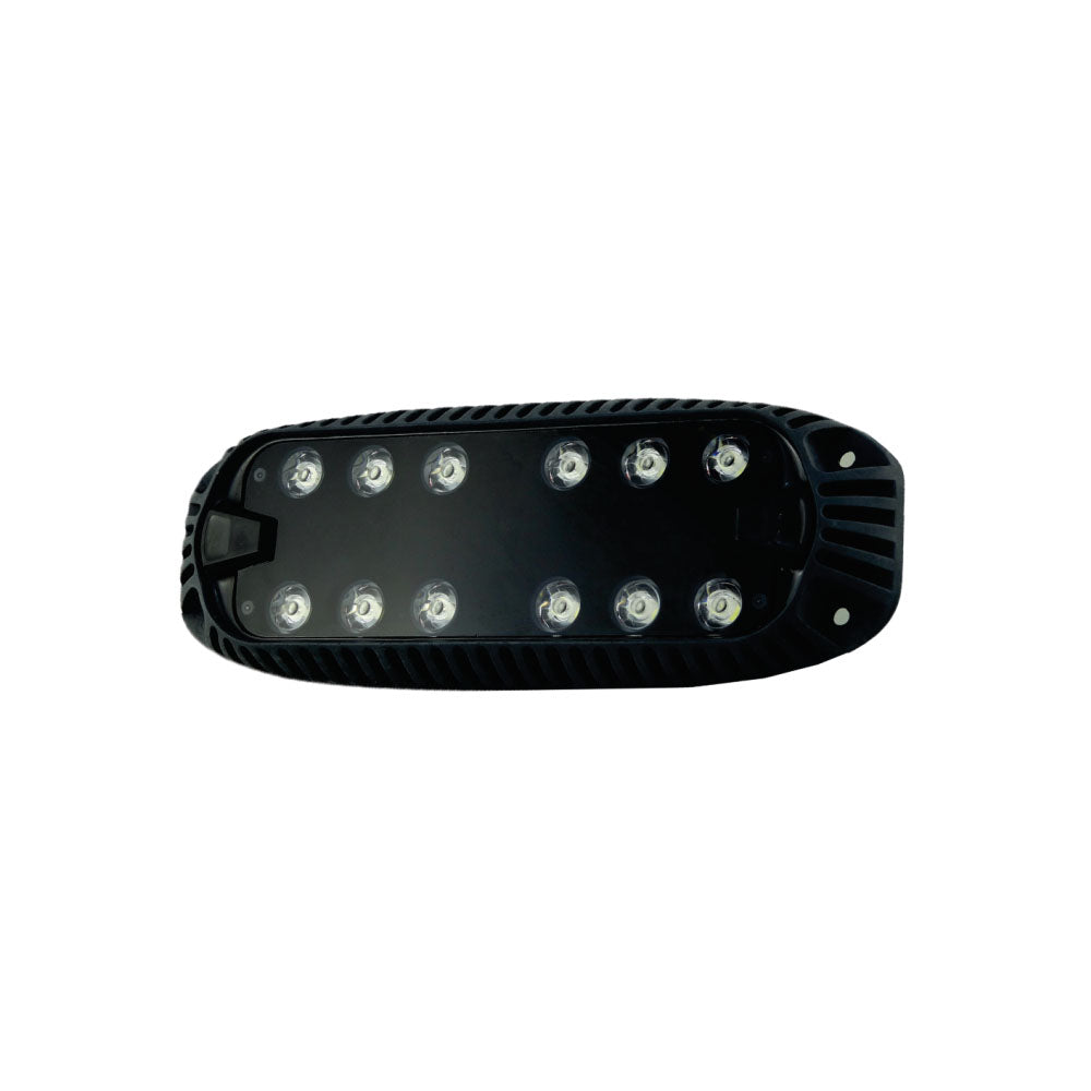 REFLECTOR SUBACUATICO RGB DE SOBREPONER A BASE DE TORNILLO PARA ALBERCA MCA TECNOLITE