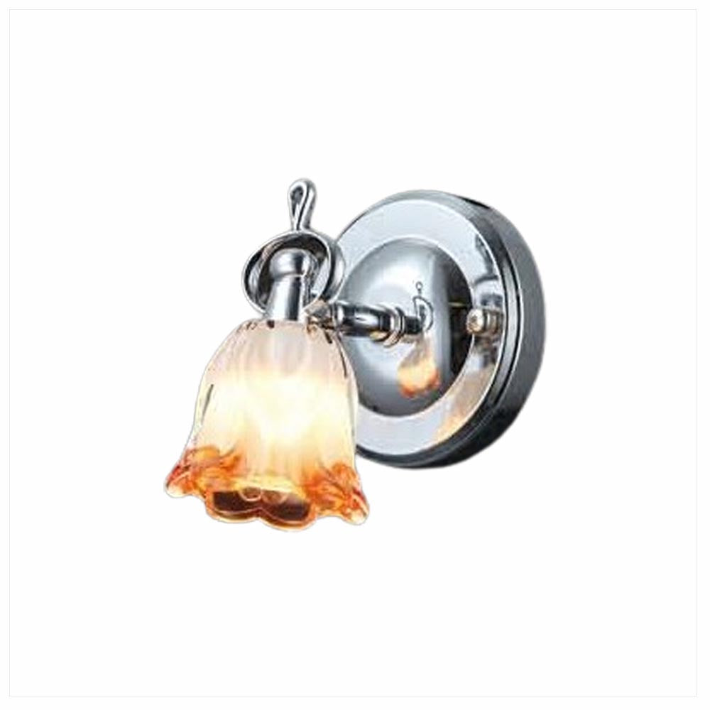 ARBOTANTE PANT FLOR CRISTAL AMBAR1 LUZ LED 3W 3 CAMBIOS DE LUZ